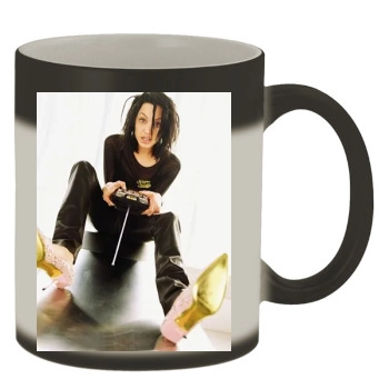 Angelina Jolie Color Changing Mug