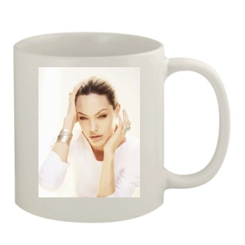 Angelina Jolie 11oz White Mug