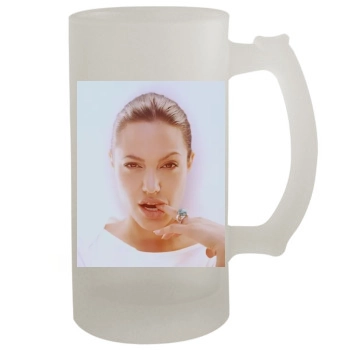 Angelina Jolie 16oz Frosted Beer Stein