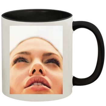 Angelina Jolie 11oz Colored Inner & Handle Mug