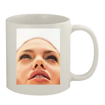 Angelina Jolie 11oz White Mug