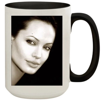 Angelina Jolie 15oz Colored Inner & Handle Mug