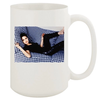 Angelina Jolie 15oz White Mug