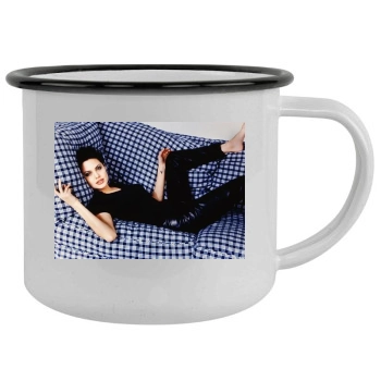 Angelina Jolie Camping Mug