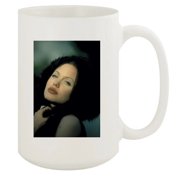 Angelina Jolie 15oz White Mug