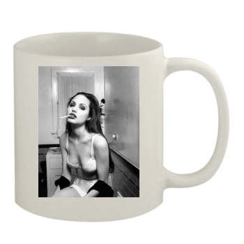 Angelina Jolie 11oz White Mug