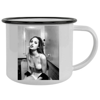 Angelina Jolie Camping Mug