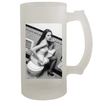 Angelina Jolie 16oz Frosted Beer Stein