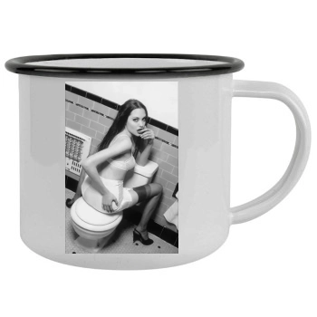 Angelina Jolie Camping Mug