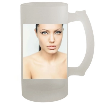 Angelina Jolie 16oz Frosted Beer Stein