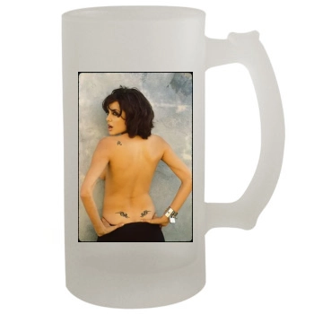 Angelina Jolie 16oz Frosted Beer Stein