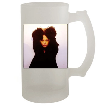 Angelina Jolie 16oz Frosted Beer Stein