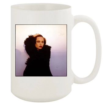 Angelina Jolie 15oz White Mug