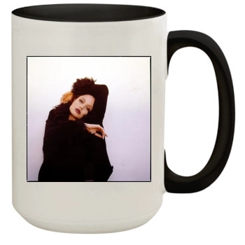 Angelina Jolie 15oz Colored Inner & Handle Mug