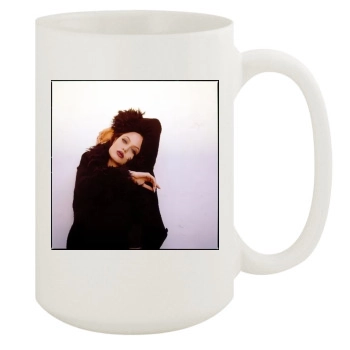 Angelina Jolie 15oz White Mug