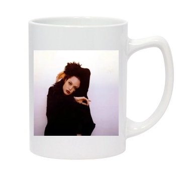 Angelina Jolie 14oz White Statesman Mug