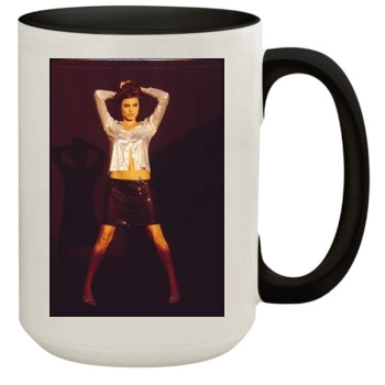 Angelina Jolie 15oz Colored Inner & Handle Mug