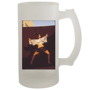 Angelina Jolie 16oz Frosted Beer Stein