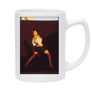 Angelina Jolie 14oz White Statesman Mug