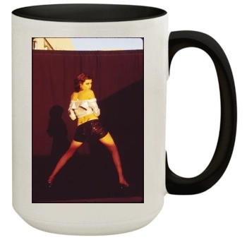 Angelina Jolie 15oz Colored Inner & Handle Mug