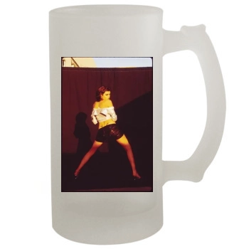 Angelina Jolie 16oz Frosted Beer Stein