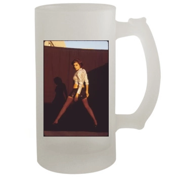 Angelina Jolie 16oz Frosted Beer Stein