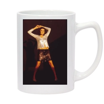 Angelina Jolie 14oz White Statesman Mug