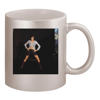 Angelina Jolie 11oz Metallic Silver Mug