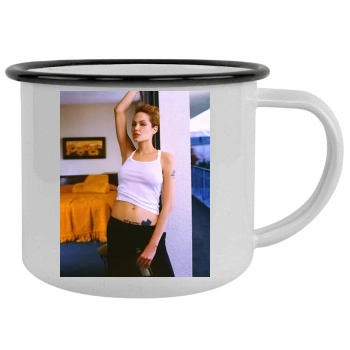 Angelina Jolie Camping Mug