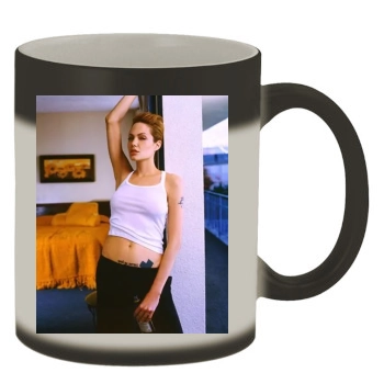 Angelina Jolie Color Changing Mug