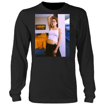 Angelina Jolie Men's Heavy Long Sleeve TShirt