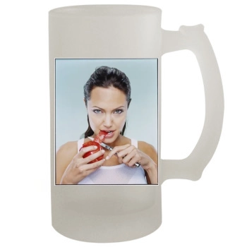 Angelina Jolie 16oz Frosted Beer Stein