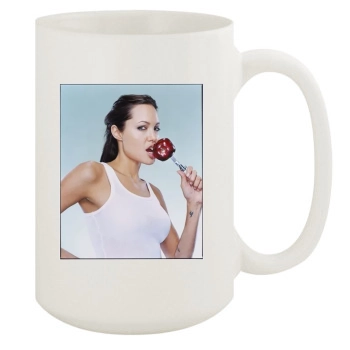 Angelina Jolie 15oz White Mug