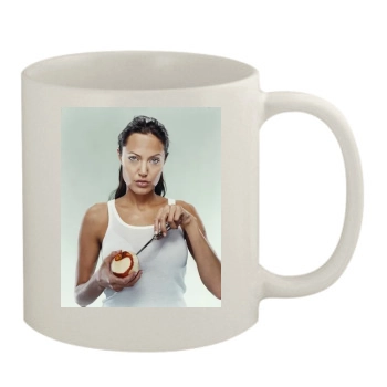 Angelina Jolie 11oz White Mug