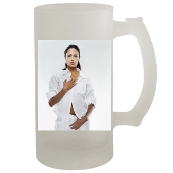 Angelina Jolie 16oz Frosted Beer Stein