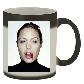 Angelina Jolie Color Changing Mug