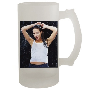 Angelina Jolie 16oz Frosted Beer Stein