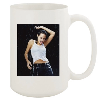 Angelina Jolie 15oz White Mug