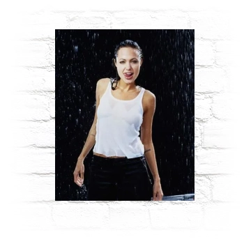 Angelina Jolie Metal Wall Art