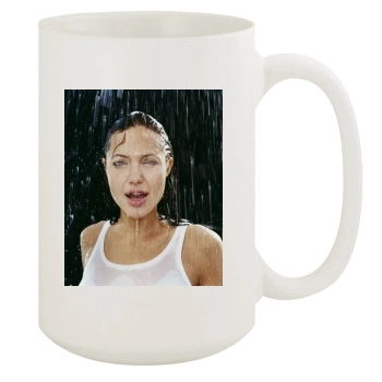 Angelina Jolie 15oz White Mug