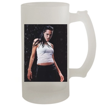 Angelina Jolie 16oz Frosted Beer Stein