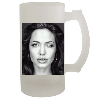 Angelina Jolie 16oz Frosted Beer Stein