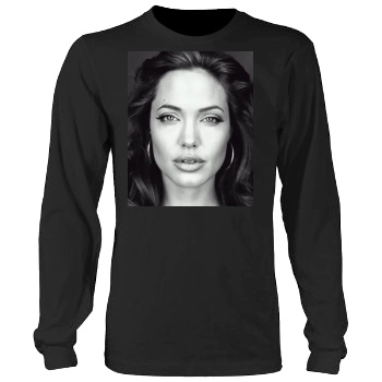 Angelina Jolie Men's Heavy Long Sleeve TShirt