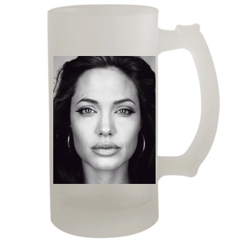 Angelina Jolie 16oz Frosted Beer Stein