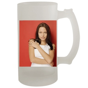 Angelina Jolie 16oz Frosted Beer Stein