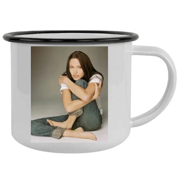 Angelina Jolie Camping Mug