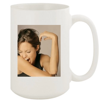 Angelina Jolie 15oz White Mug