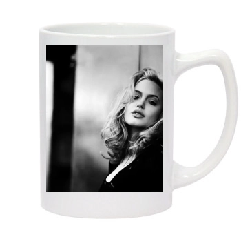 Angelina Jolie 14oz White Statesman Mug