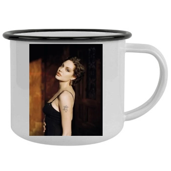 Angelina Jolie Camping Mug