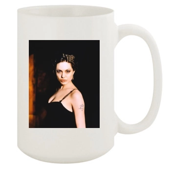 Angelina Jolie 15oz White Mug